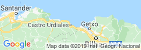 Castro Urdiales map